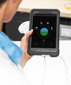 Главный экран приложения Philips Lumify с выбором пресетов для различных типов исследований