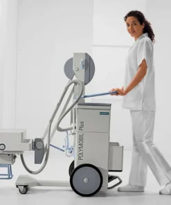 Рентгеновская трубка на сбалансированном штативе Siemens POLYMOBIL Plus с поворотом ±45°
