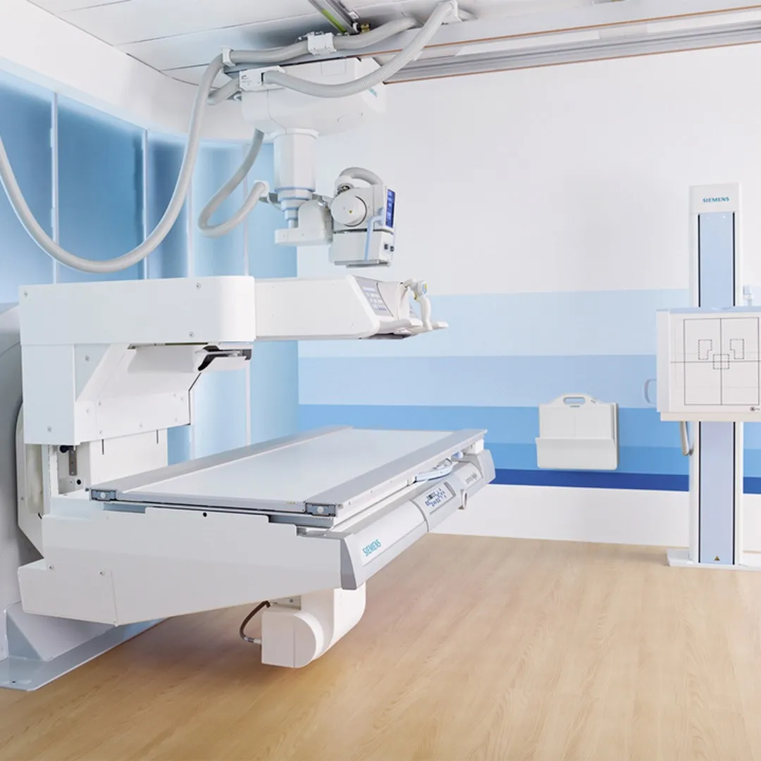 Siemens Luminos Agile Max Siemens Luminos Agile Max подходит для бариатрических исследований (вес пациента до 275 кг)
