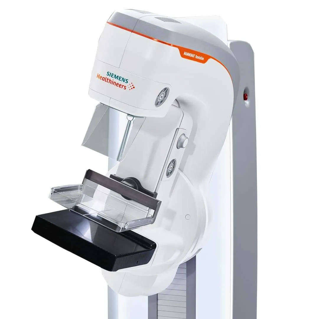 Siemens Mammomat Revelation Маммограф Siemens Mammomat Revelation с широкоугольным 3D-томосинтезом 50°