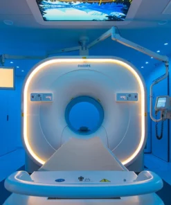 Стол для пациента с длиной сканирования до 190 см на Philips Vereos PET/CT