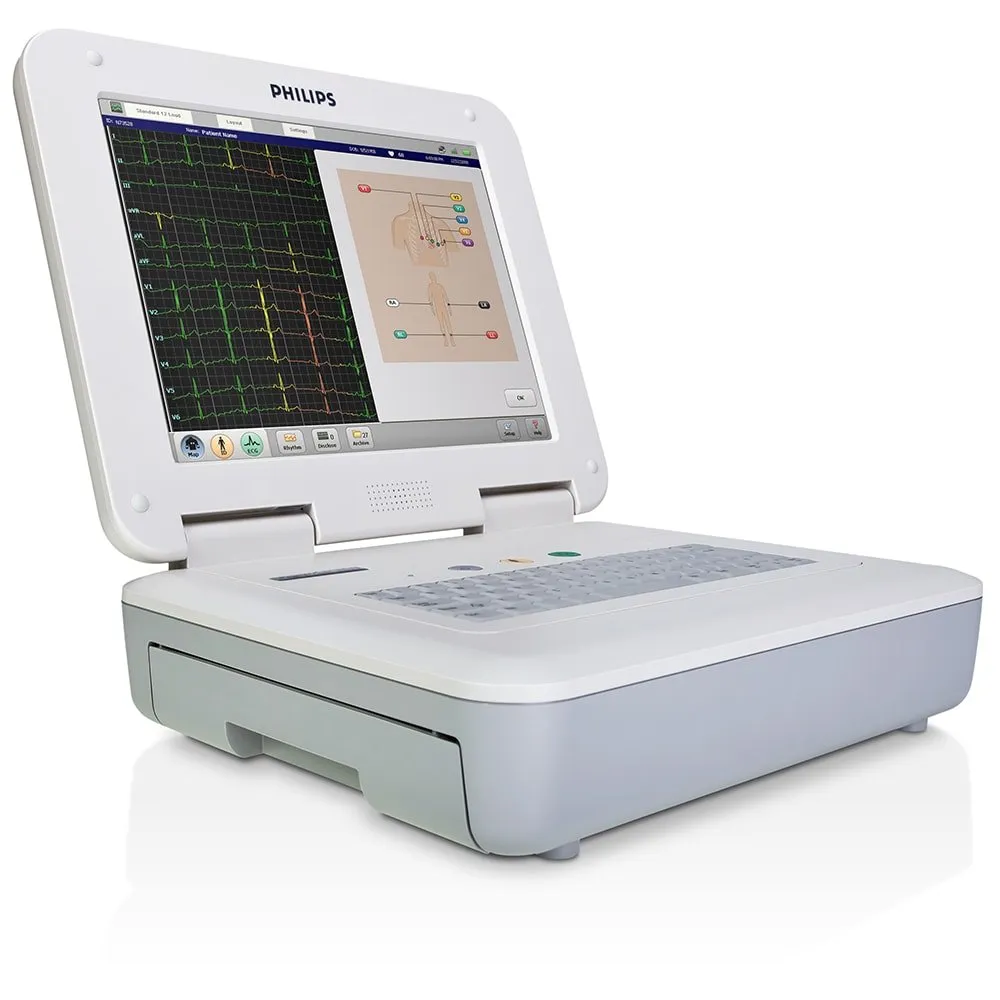 Philips-PageWriter-TC70-kardiograf Philips PageWriter TC70 флагманский 12-канальный электрокардиограф общий вид