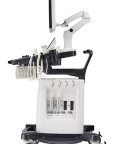 GE Vivid T9 с 21.5-дюймовым HD-дисплеем сбоку