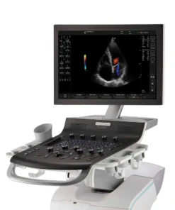 Интерфейс GE Versana Balance с режимами B, M, Color Doppler и PW Doppler