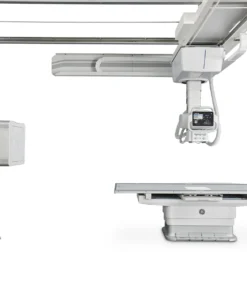 GE Discovery XR656 HD — цифровая рентгенографическая система с потолочным подвесом трубки и обработкой Helix