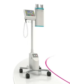 Двухколбовый инжектор для КТ Medtron Accutron CT-D на передвижном штативе — общий вид