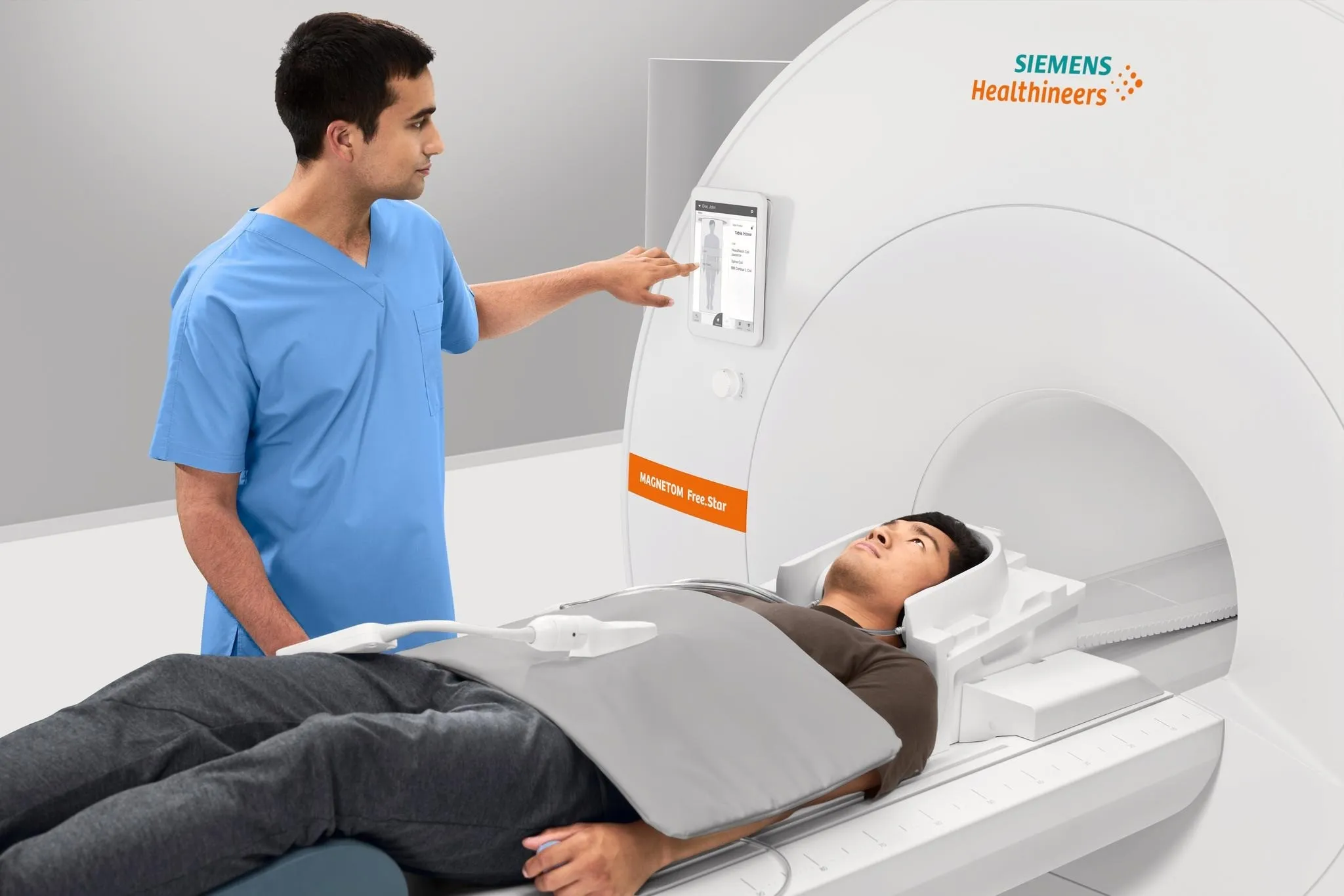 MAGNETOM_Free_Star_v2 Гибкая катушка Contour Coil для МР-томографа Siemens Magnetom Free.Star – максимальный комфорт