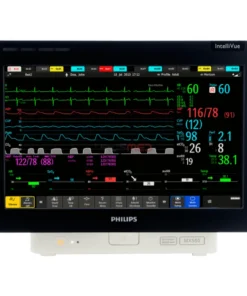 Philips IntelliVue MX550 — прикроватный монитор пациента с 15-дюймовым сенсорным экраном