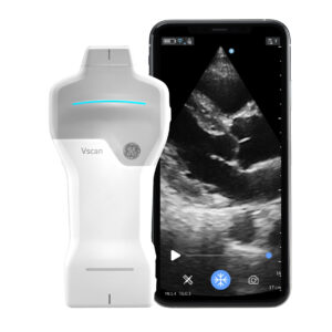 GE Vscan Air SL с секторным и линейным датчиками для кардиологии