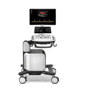 УЗИ система Mindray Consona N6 боком с платформой ZST+ и режимами B, M, Color Doppler