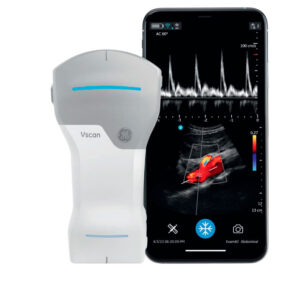 GE Vscan Air CL с конвексным и линейным датчиками для абдоминальной диагностики