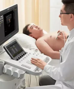 Ультразвуковая система Philips 3300 в диагностическом кабинете. Устройство рассчитано на интенсивную работу при большом потоке пациентов