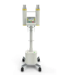 Инжектор для МРТ Medtron Accutron MR — вид спереди с двумя инъекционными блоками