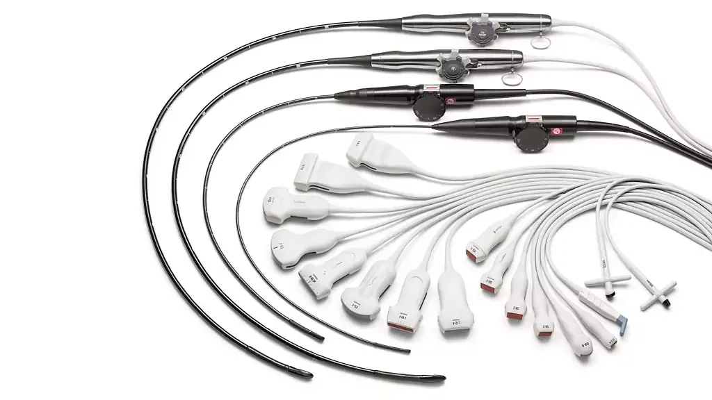 philips affiniti cvx датчики Набор ультразвуковых датчиков Philips для системы Affiniti CVx: чреспищеводные, конвексные, линейные и секторные.